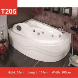 وان و جکوزی حمام Tenser مدل T205